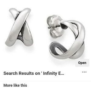 James Avery Jewelry - James Avery Infinity earrings James Avery Jewelry - James Avery Infinity earrings